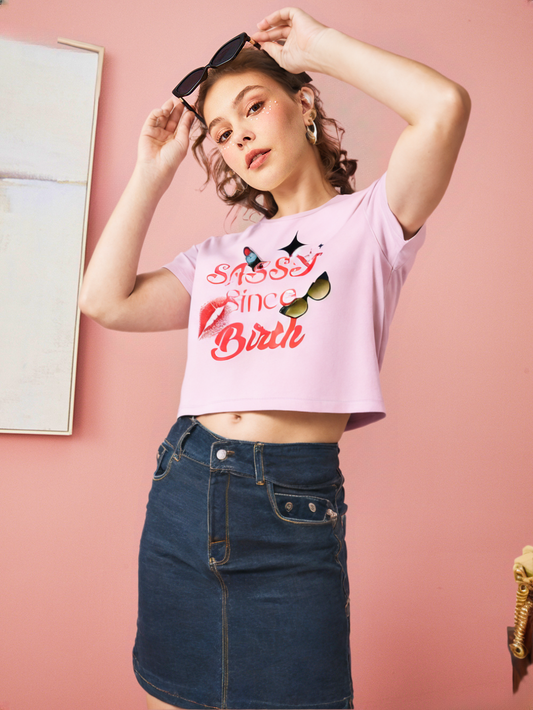 Sassy since birth Baby Tee